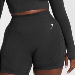Gymshark Vital Seamless shorts black Marl